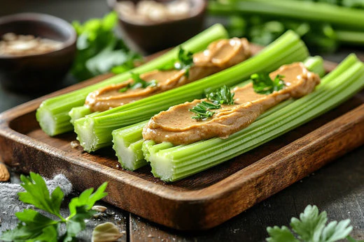  Celery Sticks With Almond Butter