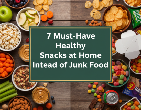 Healthy Snacks at Home Instead of Junk Food