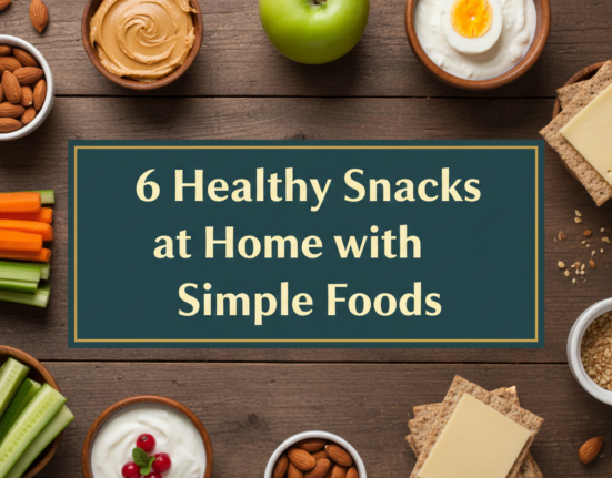 6 Healthy Snacks at Home with Simple Foods