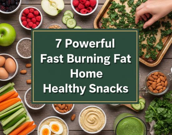 7 Powerful Fast Burning Fat Home Healthy Snacks