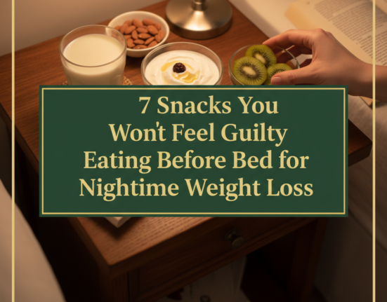 7 Snacks You Won't Feel Guilty Eating Before Bed for Nighttime Weight Loss