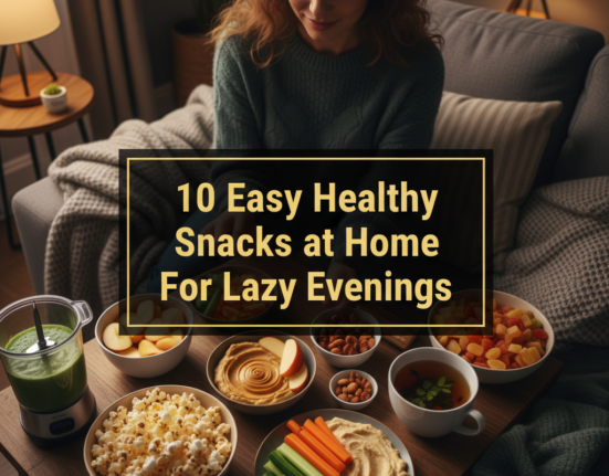 10 Easy Healthy Snacks at Home For Lazy Evenings