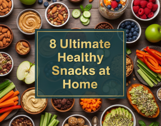 8 Ultimate Healthy Snacks at Home