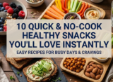 10 Quick & No-Cook Healthy Snacks You’ll Love Instantly